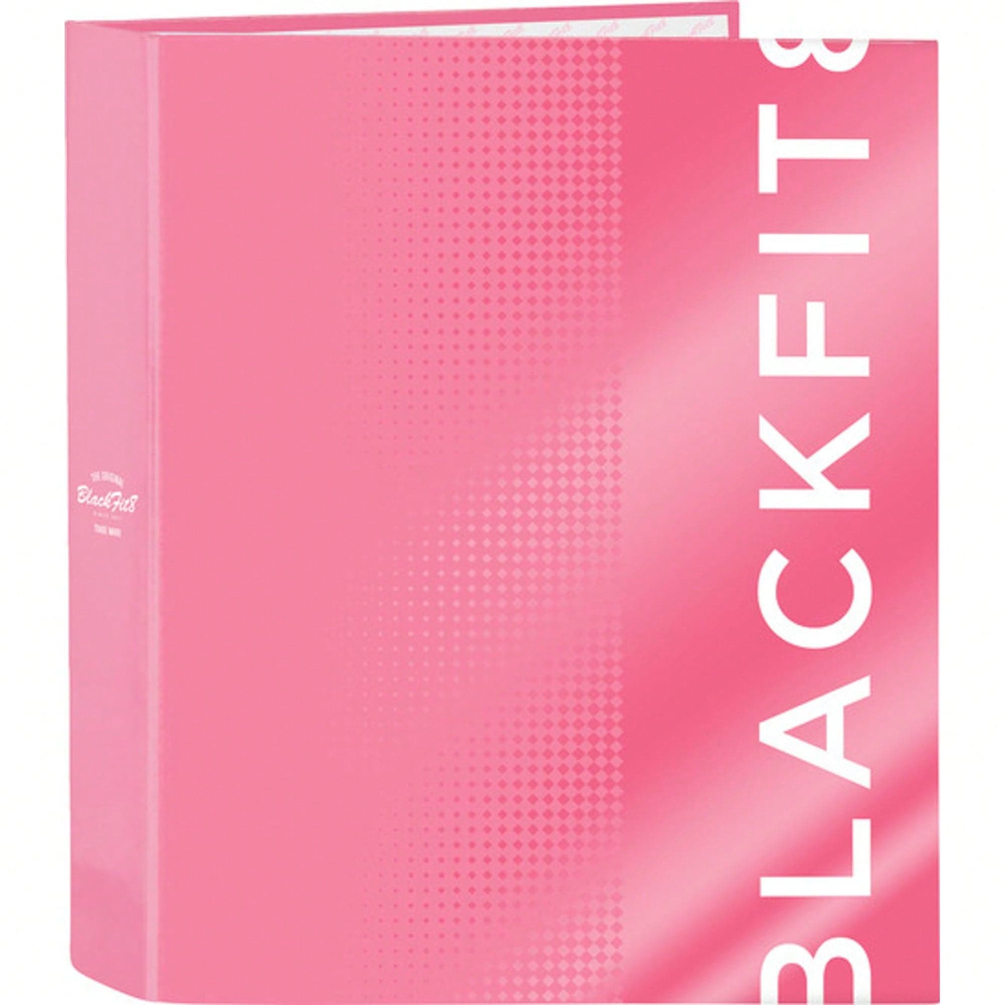 | CLASSEUR À 4 ANNEAUX 35MM DE LARGE DOS BLACKFIT8 "GLOW UP"