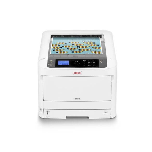 Imprimante laser couleur recto verso OKI C824DN - A3